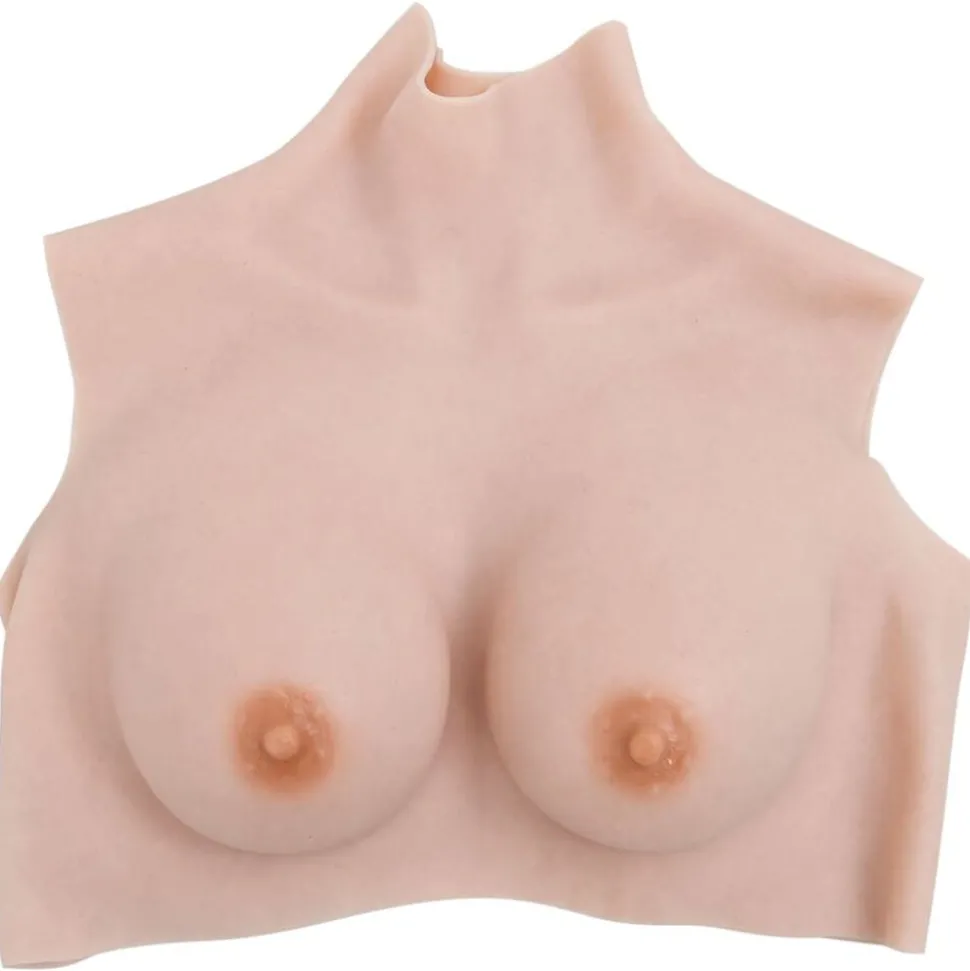 vidaXL Borstprothese B-cup silicone Kaukasisch