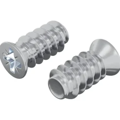 vidaXL Bout 2 pcs Zilver M6 x 12 mm IJzer
