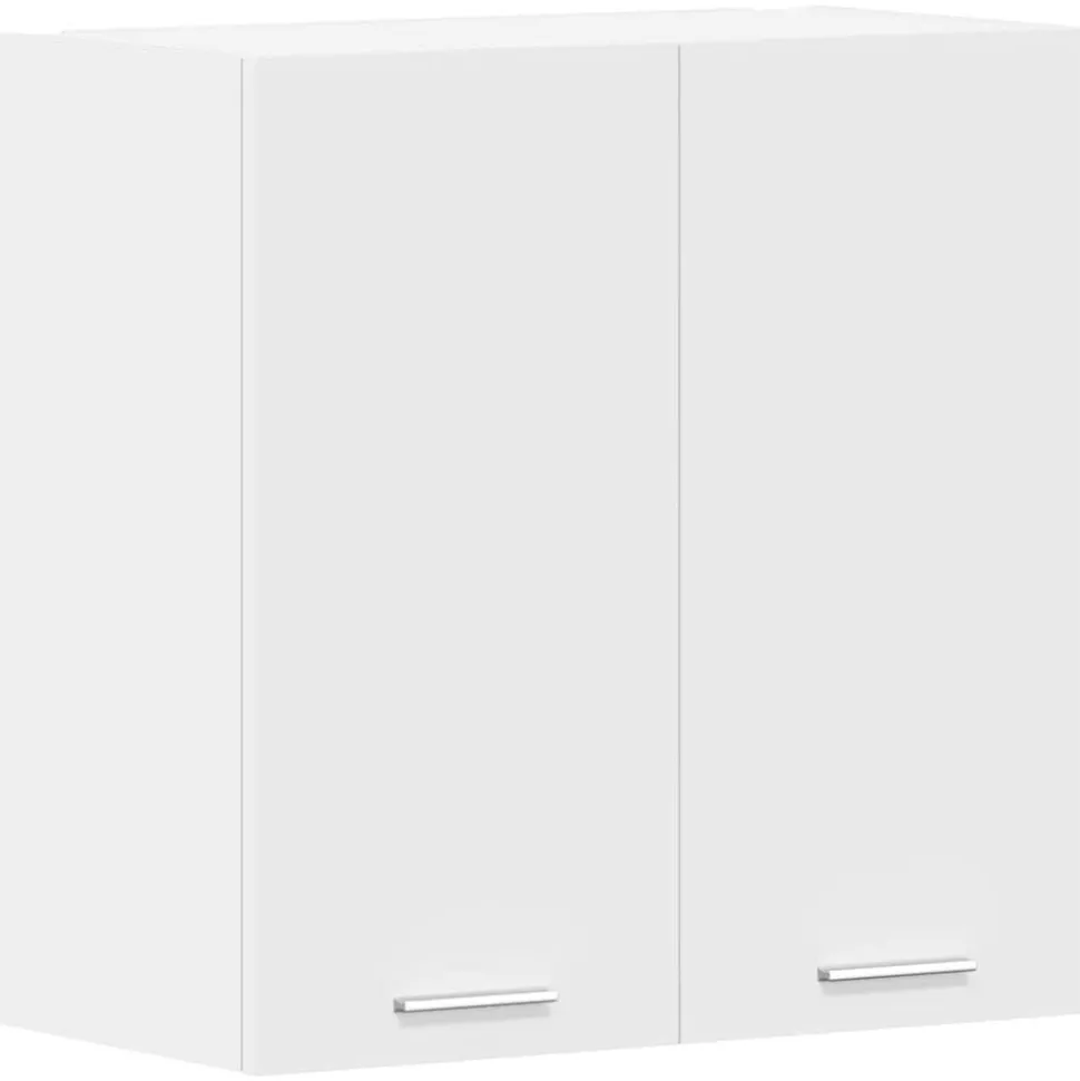 vidaXL Bovenkast Lyon 60x31x60 cm bewerkt hout wit