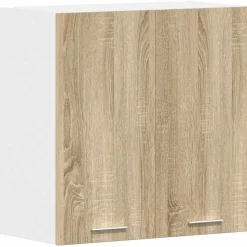 vidaXL Bovenkast Lyon 60x31x60 cm bewerkt hout sonoma eikenkleurig
