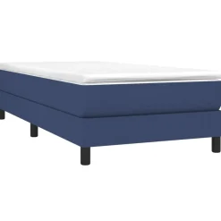vidaXL Boxspring bed 80x200 cm stof blauw