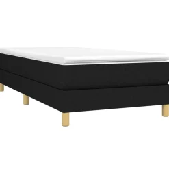 vidaXL Boxspring bed 80x200 cm stof zwart