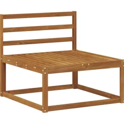 vidaXL Buiten bankenset met kussen 4 pcs Natuurlijk en Beige