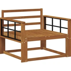 vidaXL Buiten Midden Sofa Massief Acaciahout Naturel
