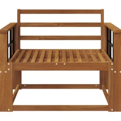 vidaXL Buiten Midden Sofa Massief Acaciahout Naturel
