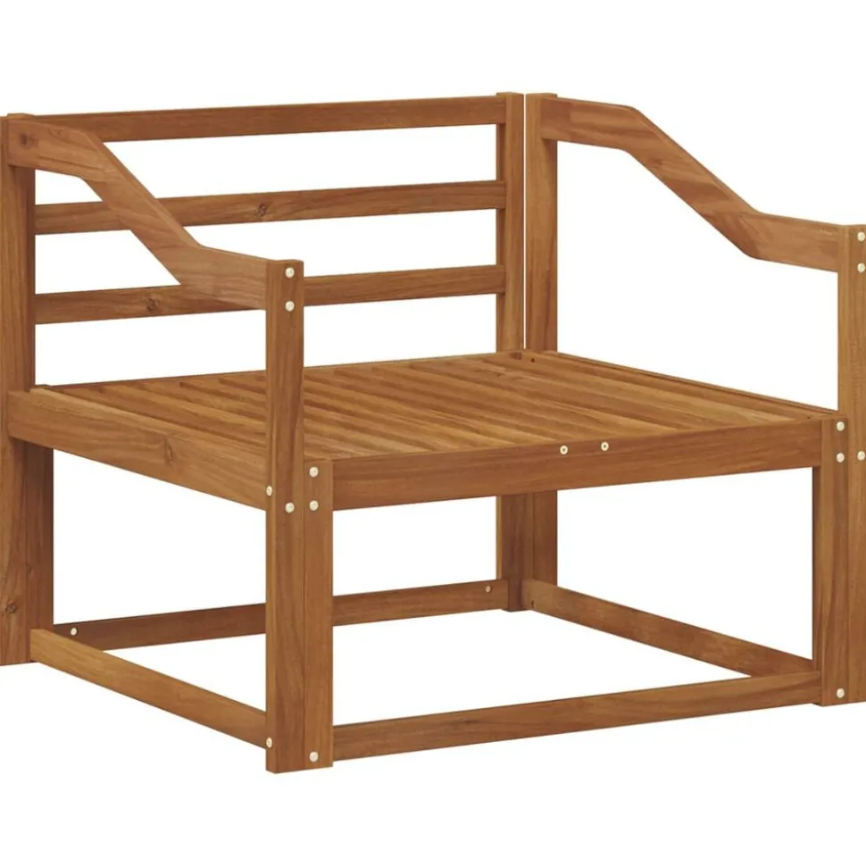 vidaXL Buiten Midden Sofa Massief Acaciahout Naturel