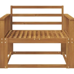 vidaXL Buiten Midden Sofa Massief Acaciahout Naturel