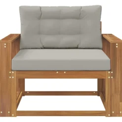 vidaXL Buiten Midden Sofa Massief Acaciahout Naturel