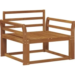 vidaXL Buiten Midden Sofa Massief Acaciahout Naturel