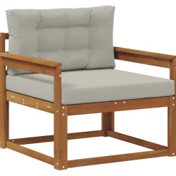 vidaXL Buiten Midden Sofa Massief Acaciahout Naturel