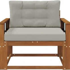 vidaXL Buiten Midden Sofa Massief Acaciahout Naturel