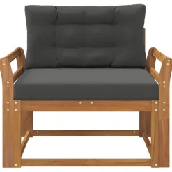 vidaXL Buiten Midden Sofa Massief Acaciahout Naturel