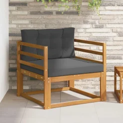 vidaXL Buiten Midden Sofa Massief Acaciahout Naturel
