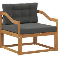vidaXL Buiten Midden Sofa Massief Acaciahout Naturel