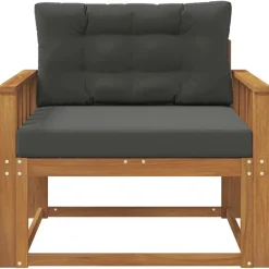 vidaXL Buiten Midden Sofa Massief Acaciahout Naturel