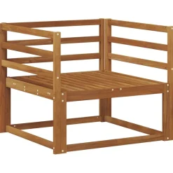 vidaXL Buiten Midden Sofa Massief Acaciahout Naturel