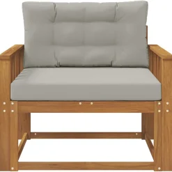 vidaXL Buiten Midden Sofa Massief Acaciahout Naturel