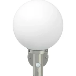 vidaXL Buiten Wandlamp Zilver 28 x 25 x 38 cm