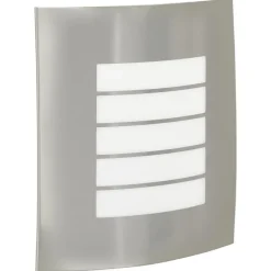 vidaXL Buiten Wandlamp Zilver 23.5 x 9 x 26 cm