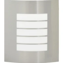 vidaXL Buiten Wandlamp Zilver 23.5 x 9 x 26 cm