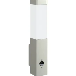 vidaXL Buiten Wandlamp Zilver 10.5 x 6 x 33 cm