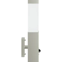 vidaXL Buiten Wandlamp Zilver 10.5 x 6 x 33 cm