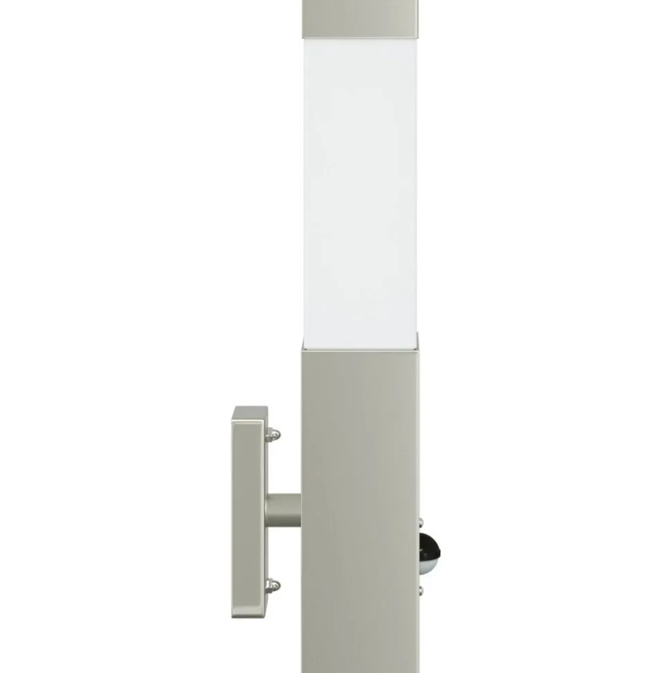 vidaXL Buiten Wandlamp Zilver 10.5 x 6 x 33 cm