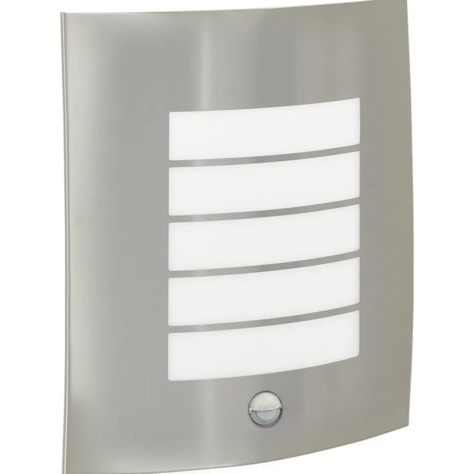vidaXL Buiten Wandlamp Zilver 23.5 x 9 x 26 cm