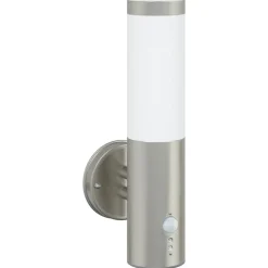 vidaXL Buiten Wandlamp Zilver 15 x 7,5 x 33 cm