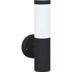 vidaXL Buiten Wandlamp Zwart 15 x 7,5 x 33 cm