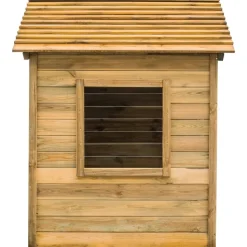 vidaXL Buitenspeelhuis 120x120x146 cm grenenhout