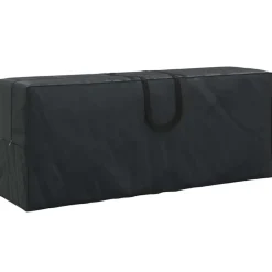 vidaXL Buitent Opslagtas Zwart 125 x 32 x 50 cm 600D Oxford Stof