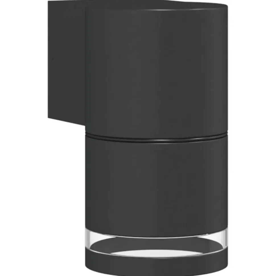 vidaXL Buitenwandlamp gegoten aluminium zwart