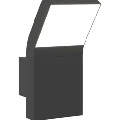 vidaXL Buitenwandlamp LED gegoten aluminium zwart