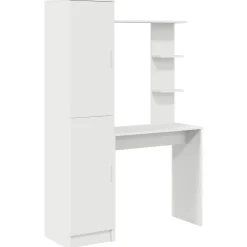 vidaXL Bureau 2 pcs Wit
