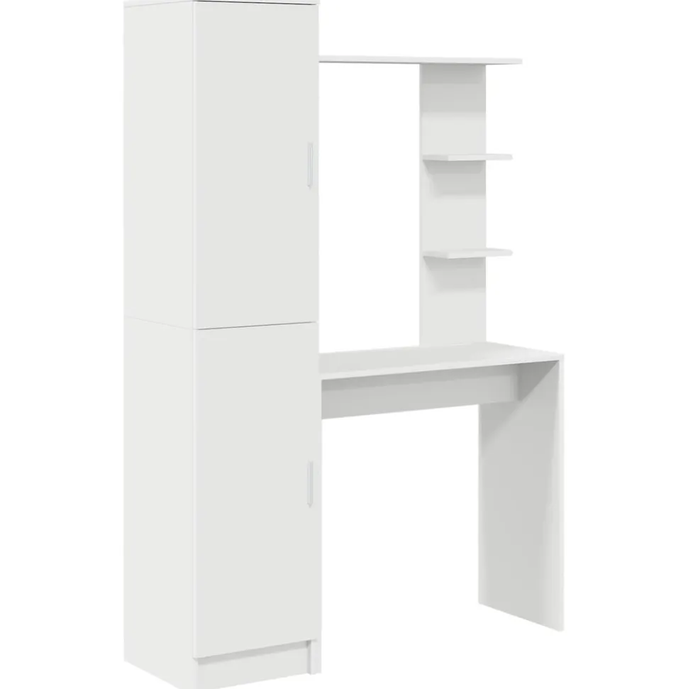 vidaXL Bureau 2 pcs Wit