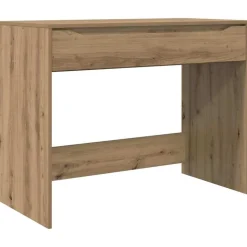 vidaXL Bureau met lade Artisan Eik 100 x 50 x 78 cm Geconstrueerd hout