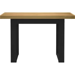 vidaXL Bureau NOAIN U-vormige poten 120x50x75 cm massief hout