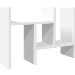 vidaXL Bureau organiser 34,5x15,5x35,5 cm bewerkt hout wit