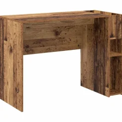 vidaXL Bureau Oudhout 109 x 50 x 78 cm Bewerkt hout