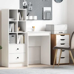 vidaXL Bureau Wit 60 x 40 x 76 cm