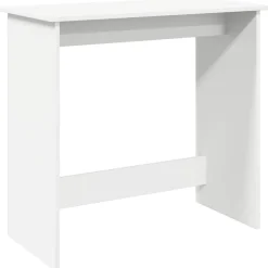 vidaXL Bureau 80x40x75 cm bewerkt hout wit