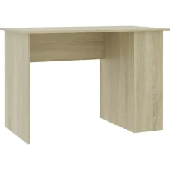 vidaXL Bureau 110x60x73 cm bewerkt hout sonoma eikenkleurig