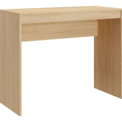 vidaXL Bureau 90x40x72 cm bewerkt hout sonoma eikenkleurig