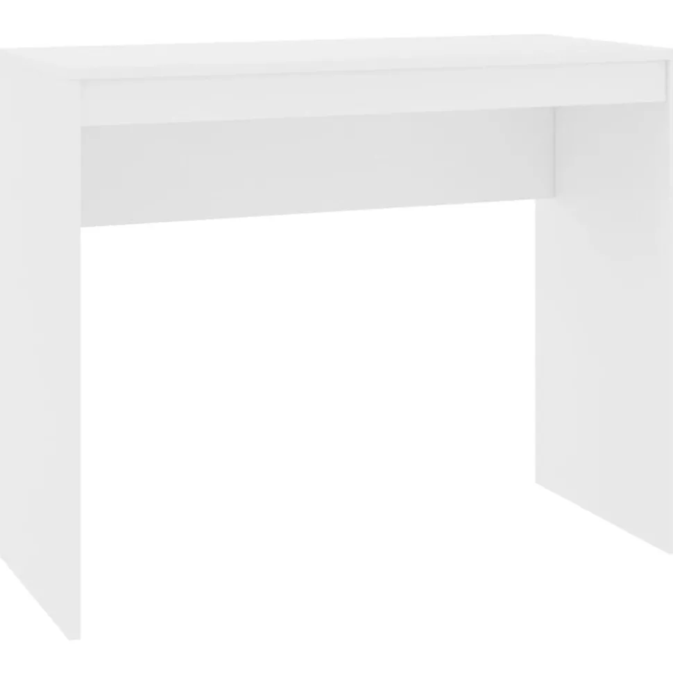 vidaXL Bureau 90x40x72 cm bewerkt hout wit