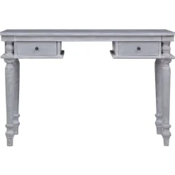 vidaXL Bureau 115x50x78 cm massief mahoniehout