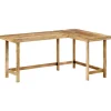 vidaXL Bureau 165x110x75 cm massief mangohout