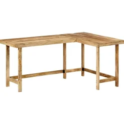 vidaXL Bureau 165x110x75 cm massief mangohout