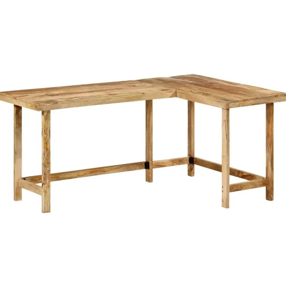vidaXL Bureau 165x110x75 cm massief mangohout