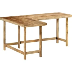 vidaXL Bureau 165x110x75 cm massief mangohout